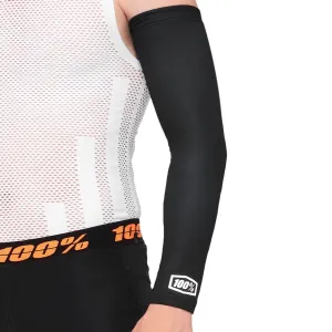 100% Exceeda Arm Sleeve 2022 Solid Black XL