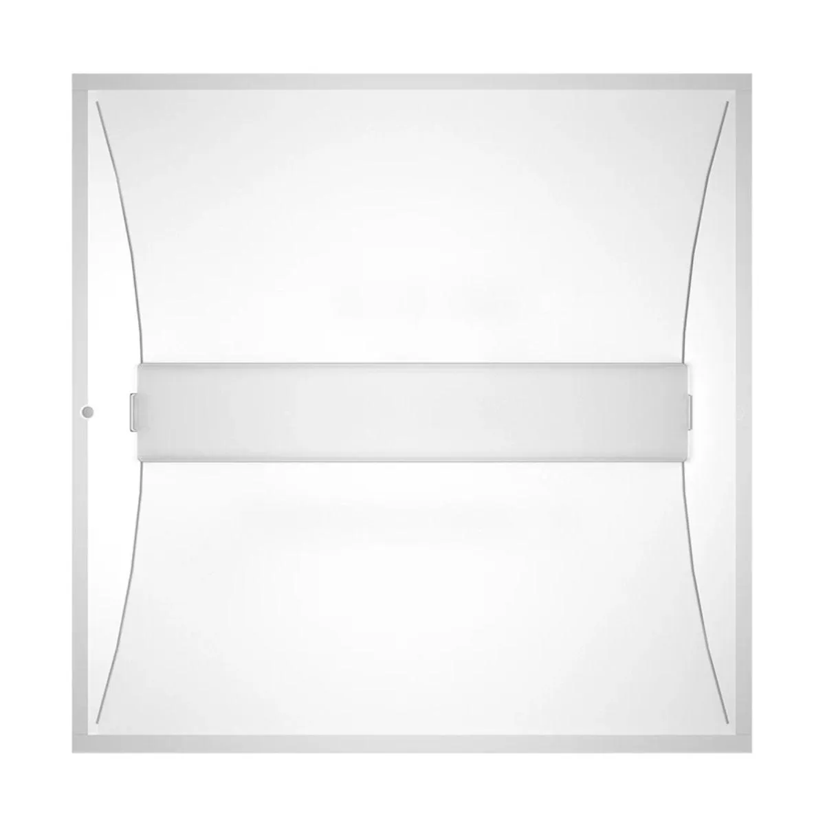 2x2 LED Troffer Light With Battery Backup, 4500 Lumens, 39 Watts Adjustable, 3500K/4000K, 120/277V