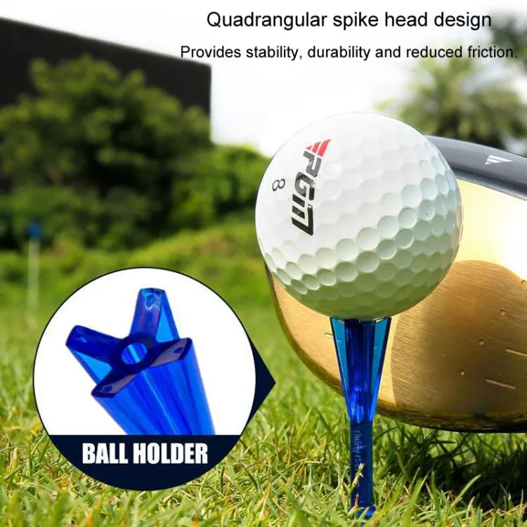 30pcs /Box PGM QT025 Golf Tee Limit Ball Studs With Adjustable Height of 83mm(Blue)