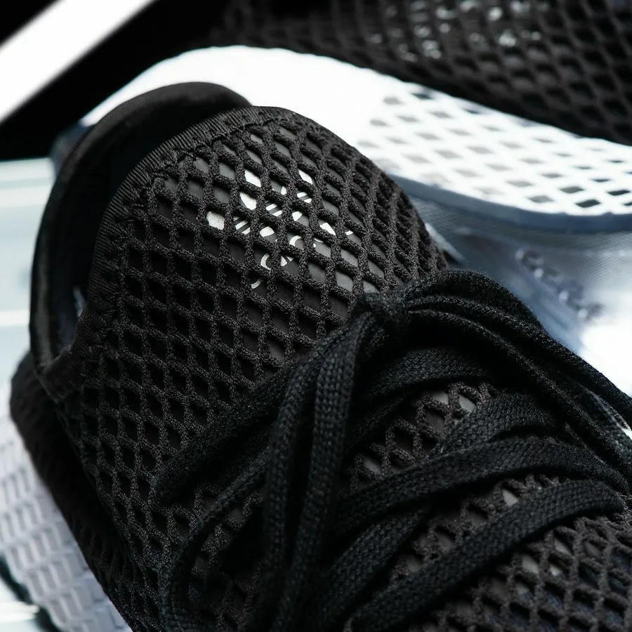 adidas DEERUPT RUNNER KICKS LAB. CORE BLACK/CORE BLACK/RUNNING WHITE KICKS LAB. EXCLUSIVE