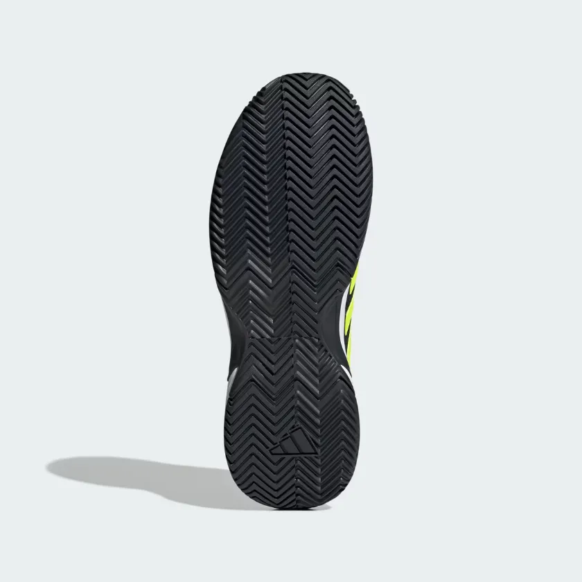 Adidas Gamecourt 2.0 Men's Tennis Shoes -Carbon/Lucid Lemon/Cloud White