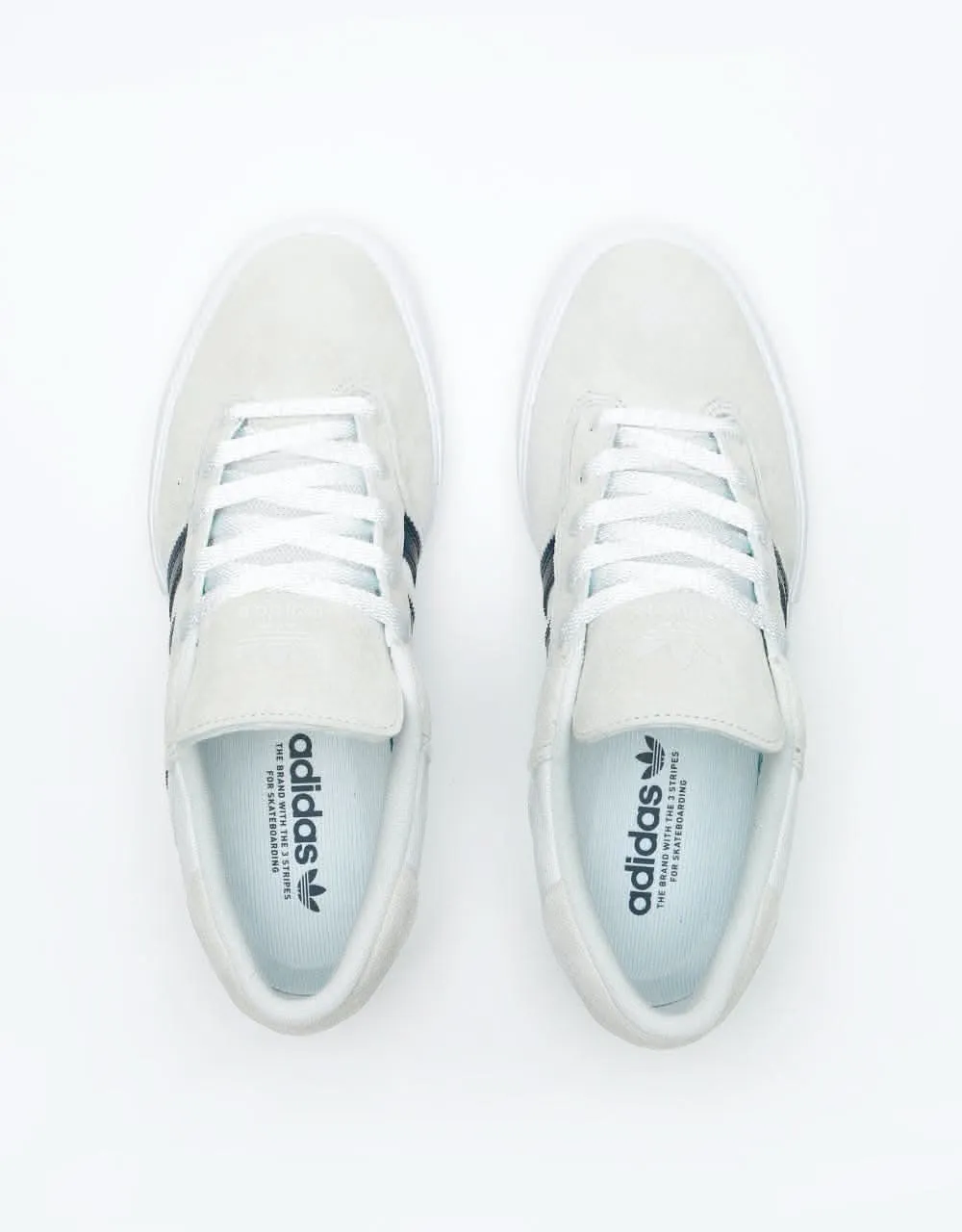 adidas Matchbreak Super Skate Shoes - Crystal White/Collegiate Navy/White