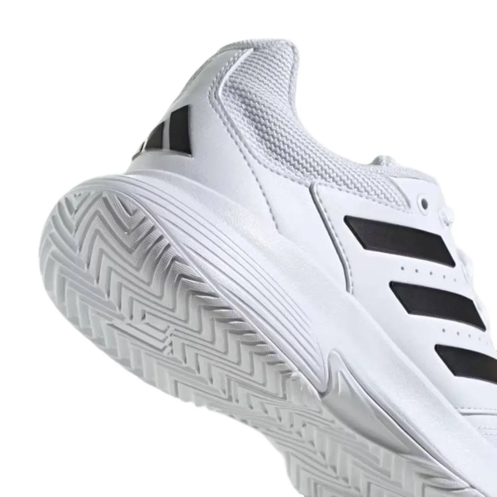 Adidas Men's GameCourt 2 All Court Tennis Shoe (Cloud White/Core Black/Cloud White)