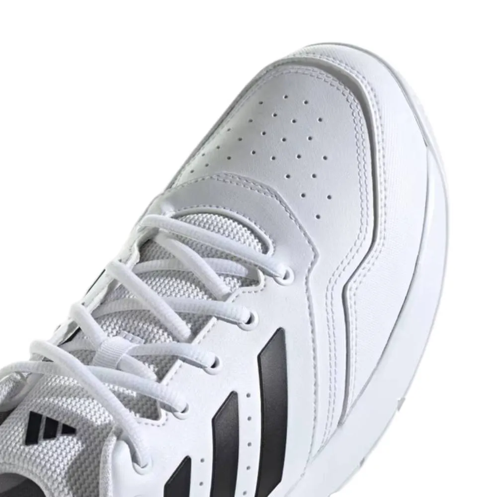 Adidas Men's GameCourt 2 All Court Tennis Shoe (Cloud White/Core Black/Cloud White)