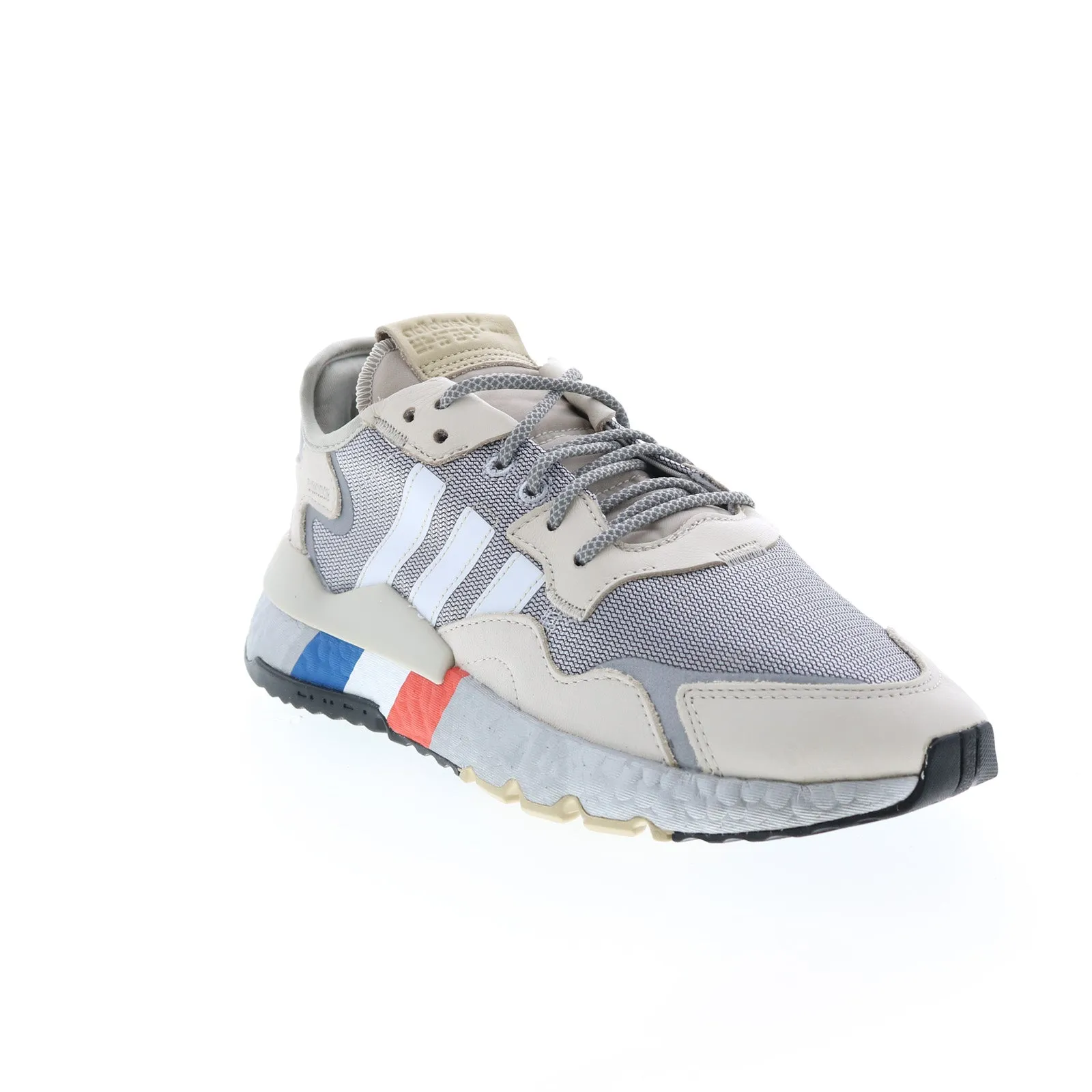 Adidas Nite Jogger FV4280 Mens Gray Synthetic Lifestyle Sneakers Shoes