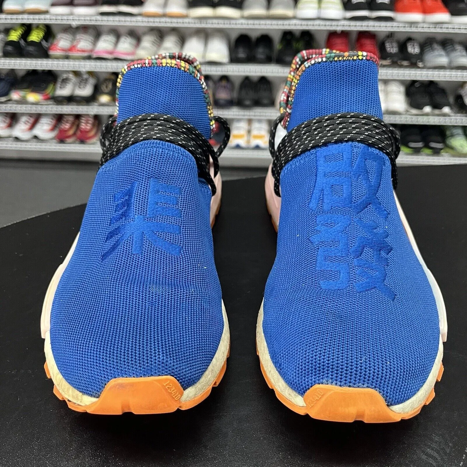 Adidas NMD Hu Pharrell Inspiration Pack Powder Blue EE7579 Men Size 11 No Insole