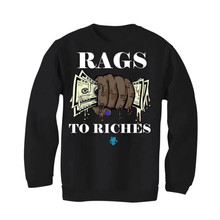 Air Jordan 9 “Olive Concord” Black T-Shirt (RAGS TO RICHES)