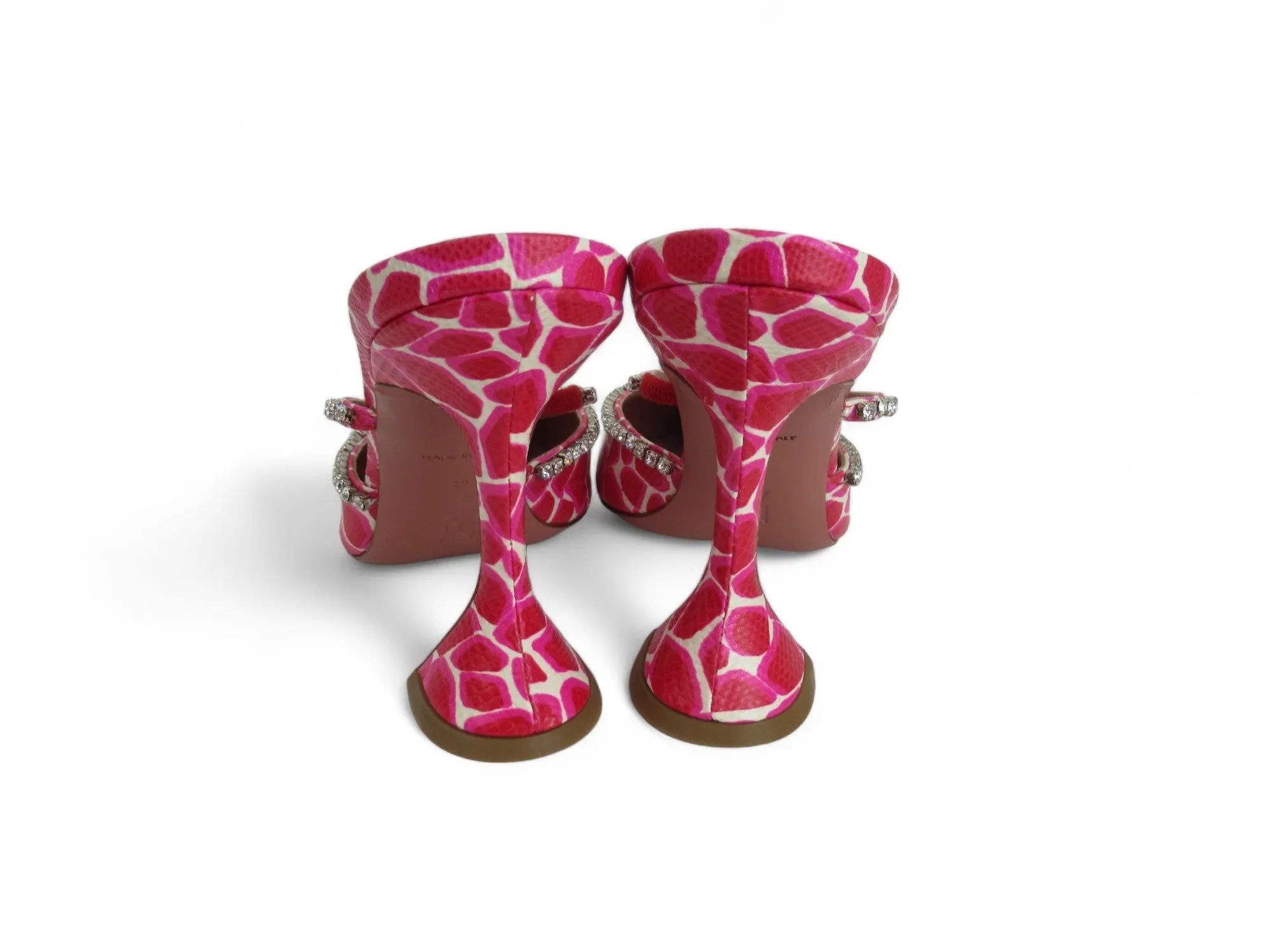 Amina Muaddi UK 6 Pink Court Shoes Womenswear| Preloved