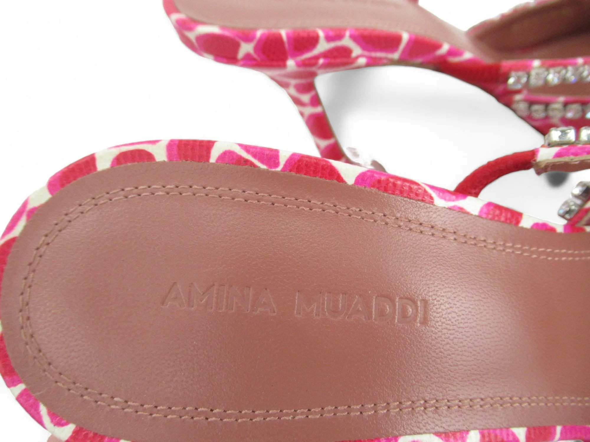 Amina Muaddi UK 6 Pink Court Shoes Womenswear| Preloved