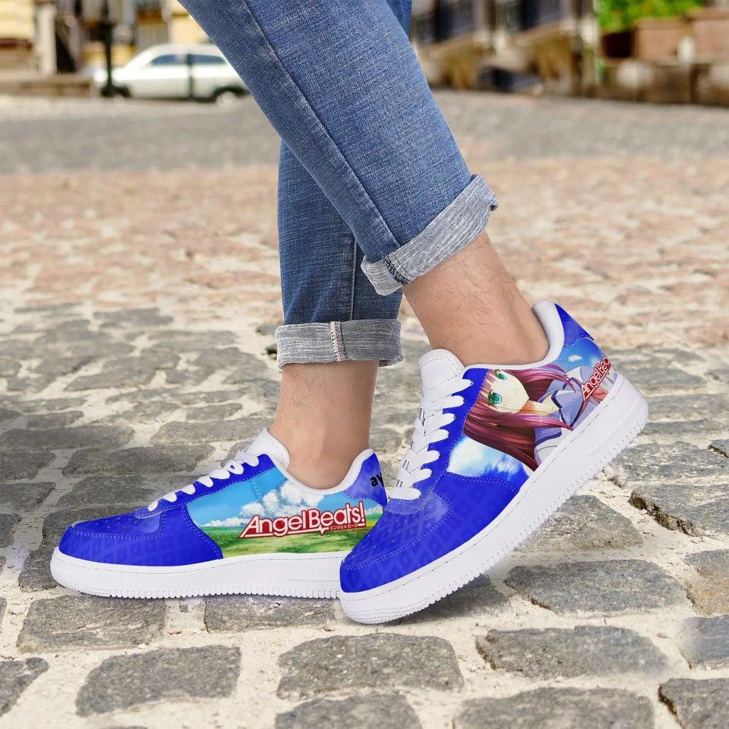 Angel Beats Yuri Air F1 Anime Shoes