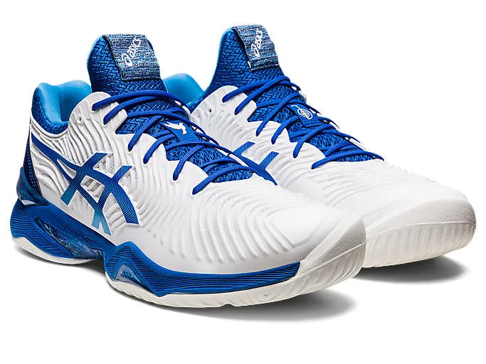 Asics Gel Court FF 2 Novak (White/Tuna Blue)