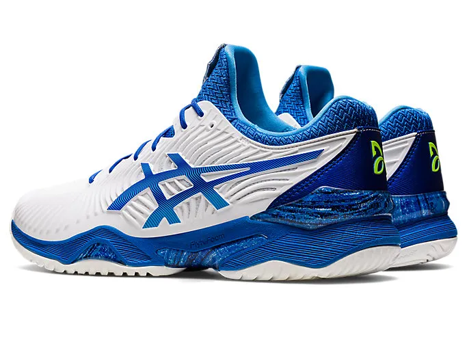 Asics Gel Court FF 2 Novak (White/Tuna Blue)