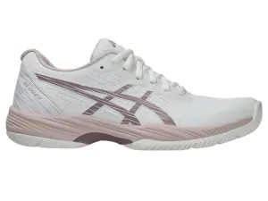 Asics Gel Game 9 Ladies Tennis Shoe - White/Dusty Mauve