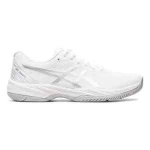Asics Gel Game 9 Ladies Tennis Shoe - White/Pure Silver