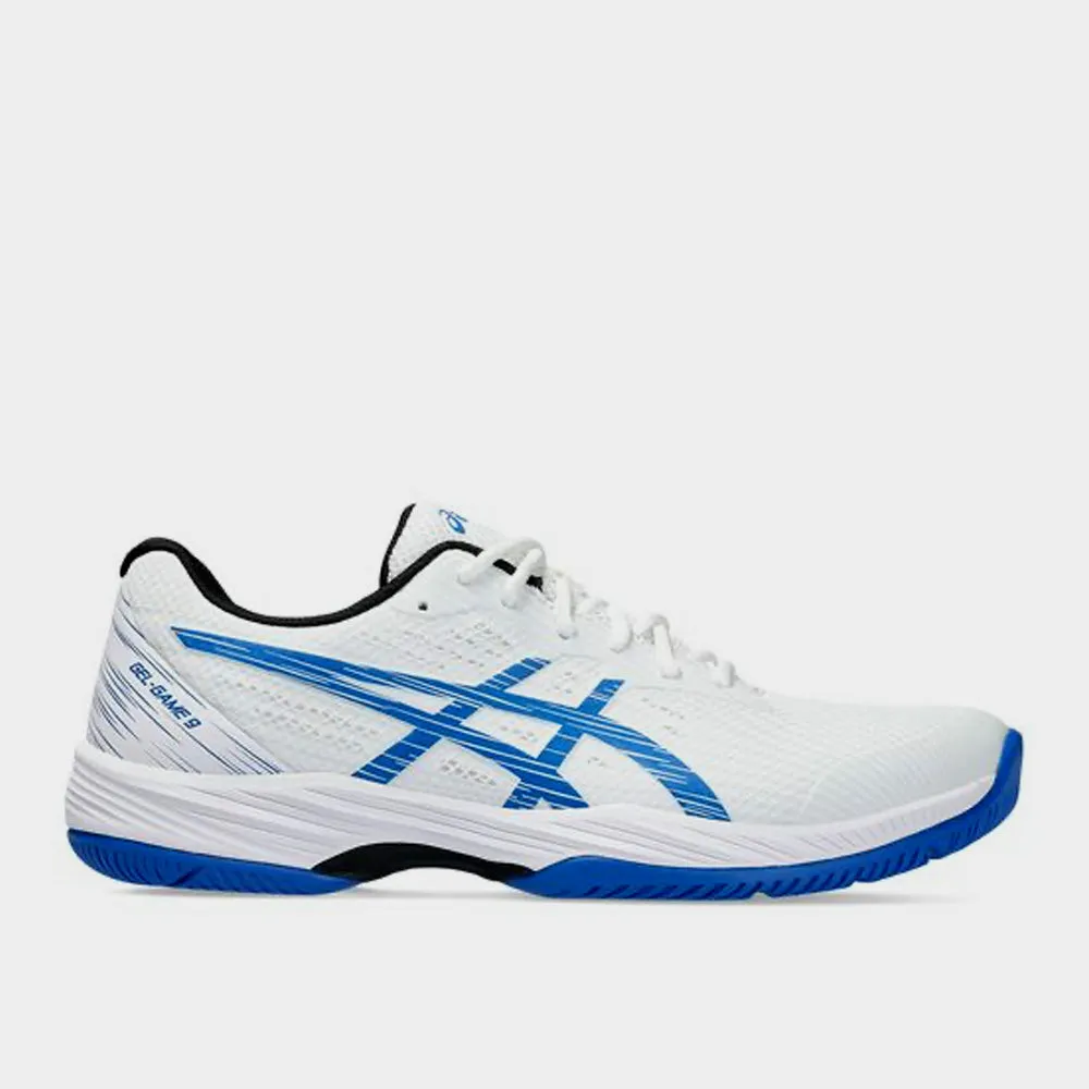 Asics Mens Gel Game Court Shoe White/blue _ 181014 _ White