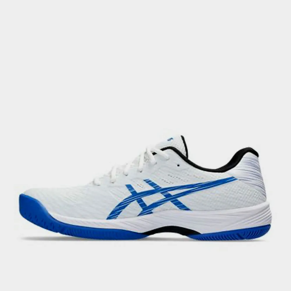 Asics Mens Gel Game Court Shoe White/blue _ 181014 _ White