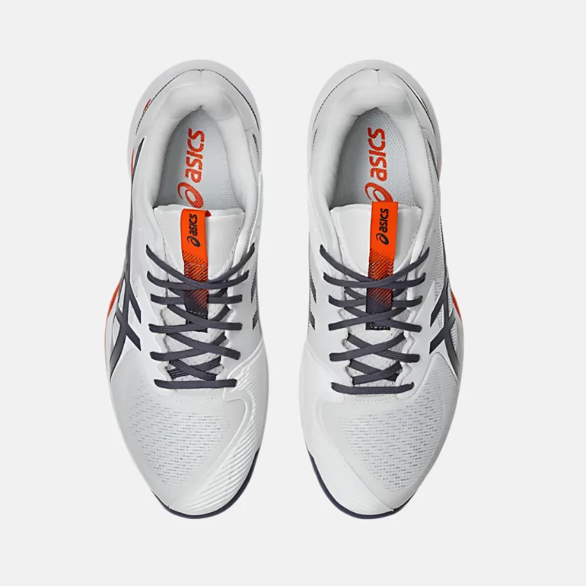 Asics Solution Speed FF 3 Men Tennis Shoes -White/Greyish Purple