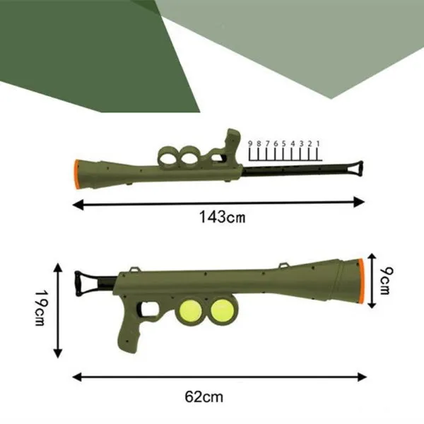 Bazooka Dog Ball Launcher