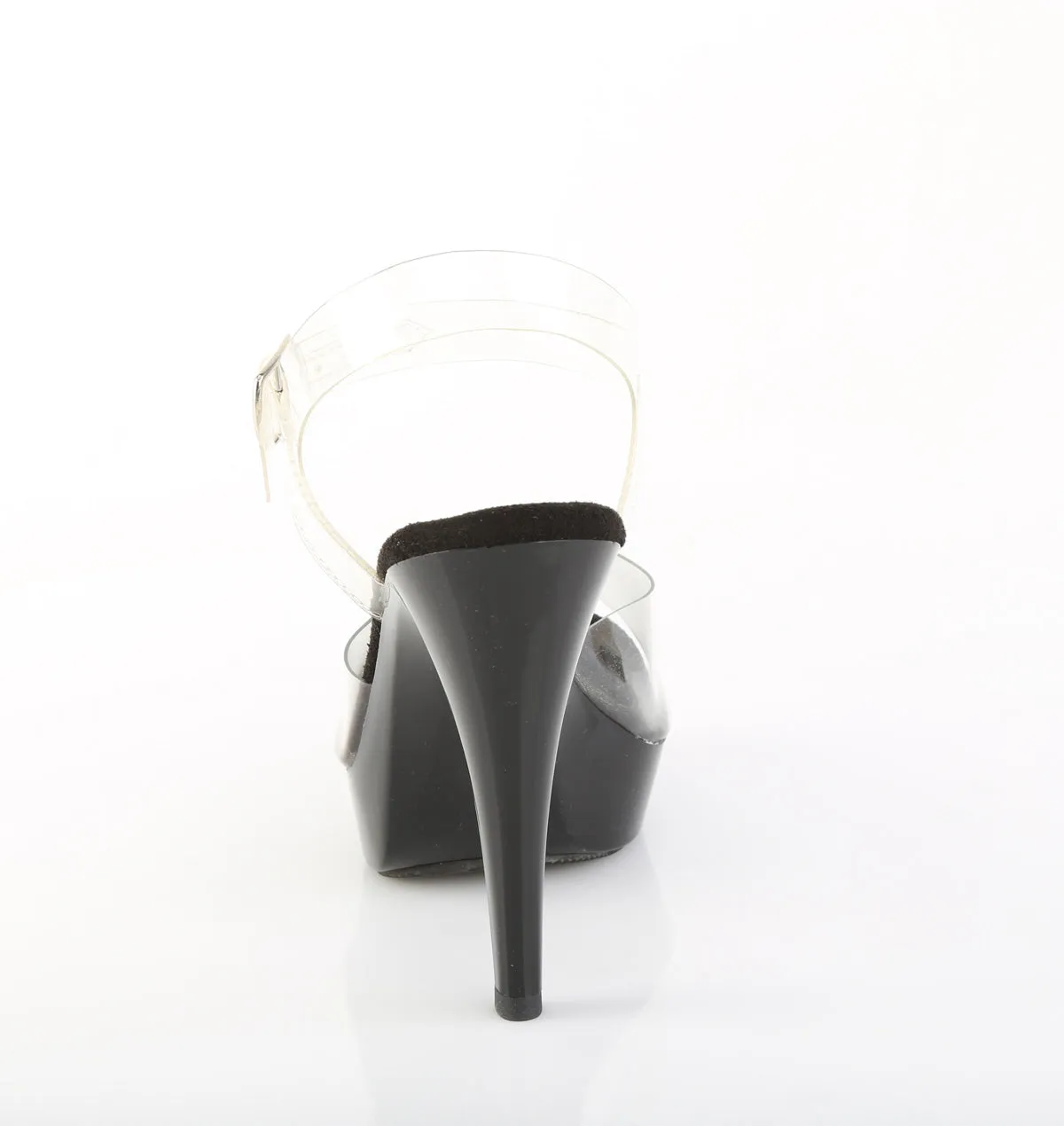 Black Platform Sandal Shoe 5-inch Heel COCKTAIL-508-BLK