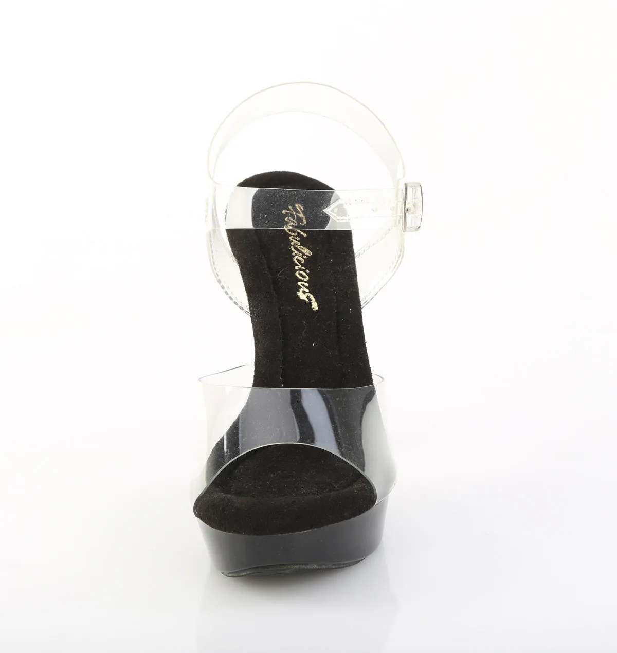 Black Platform Sandal Shoe 5-inch Heel COCKTAIL-508-BLK