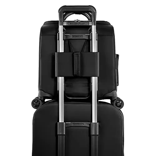 Briggs & Riley Rhapsody Softside Underseat Carry On Cabin Spinner, Black