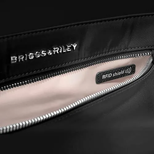 Briggs & Riley Rhapsody Softside Underseat Carry On Cabin Spinner, Black