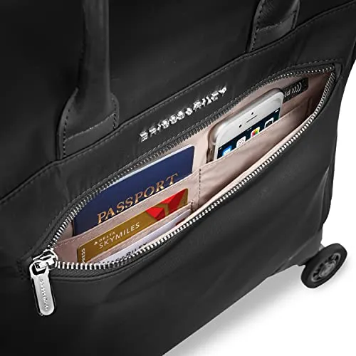 Briggs & Riley Rhapsody Softside Underseat Carry On Cabin Spinner, Black