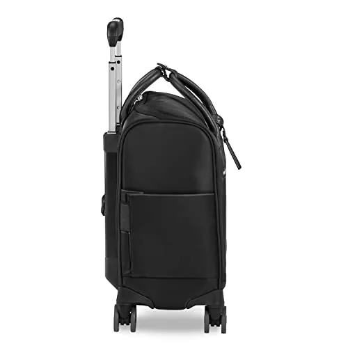 Briggs & Riley Rhapsody Softside Underseat Carry On Cabin Spinner, Black