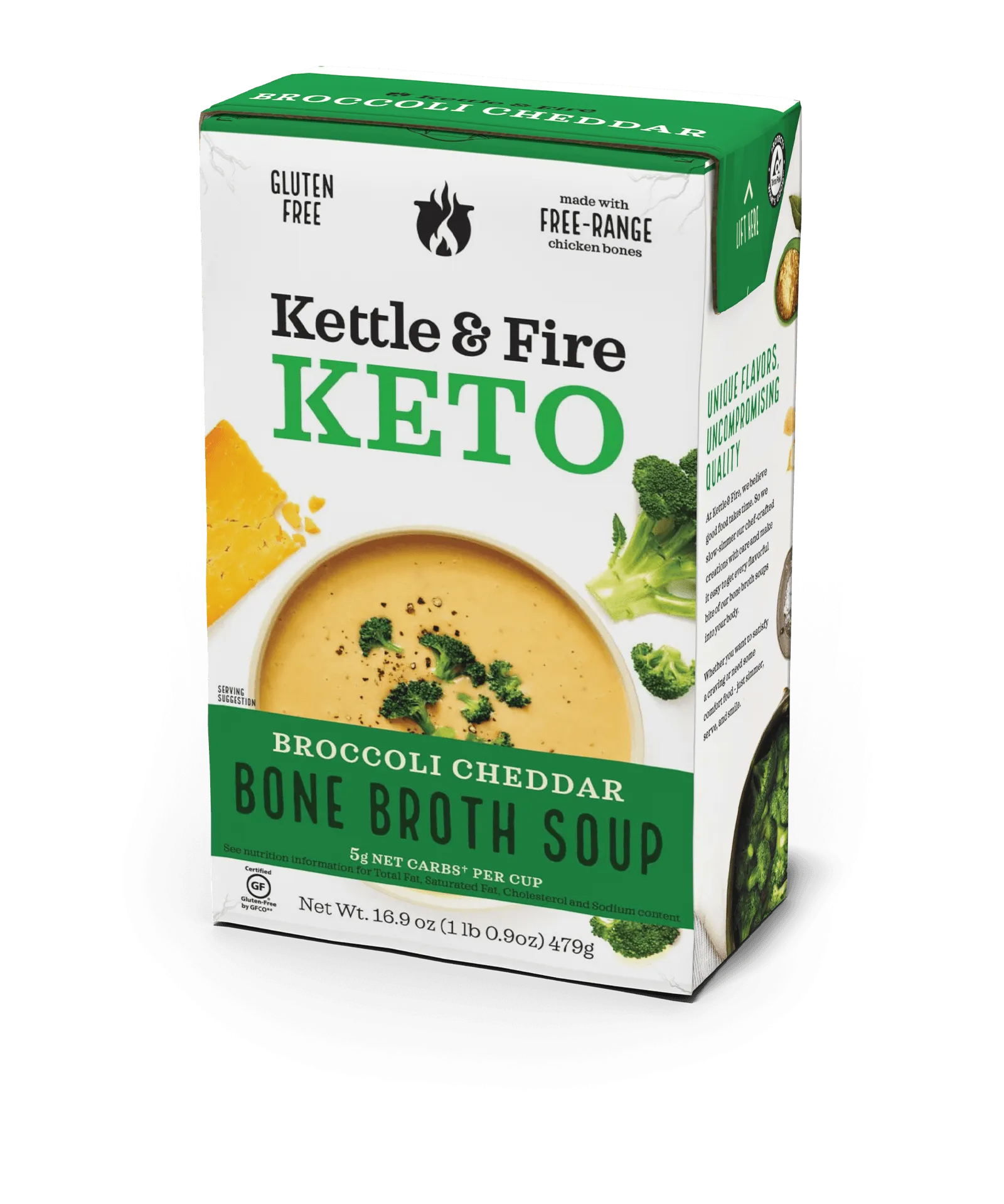 Broccoli Cheddar Keto Soup - 16.9 oz