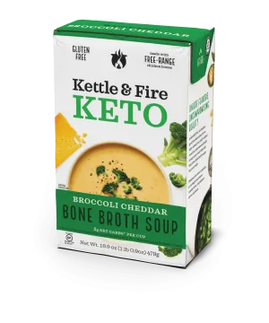 Broccoli Cheddar Keto Soup - 16.9 oz