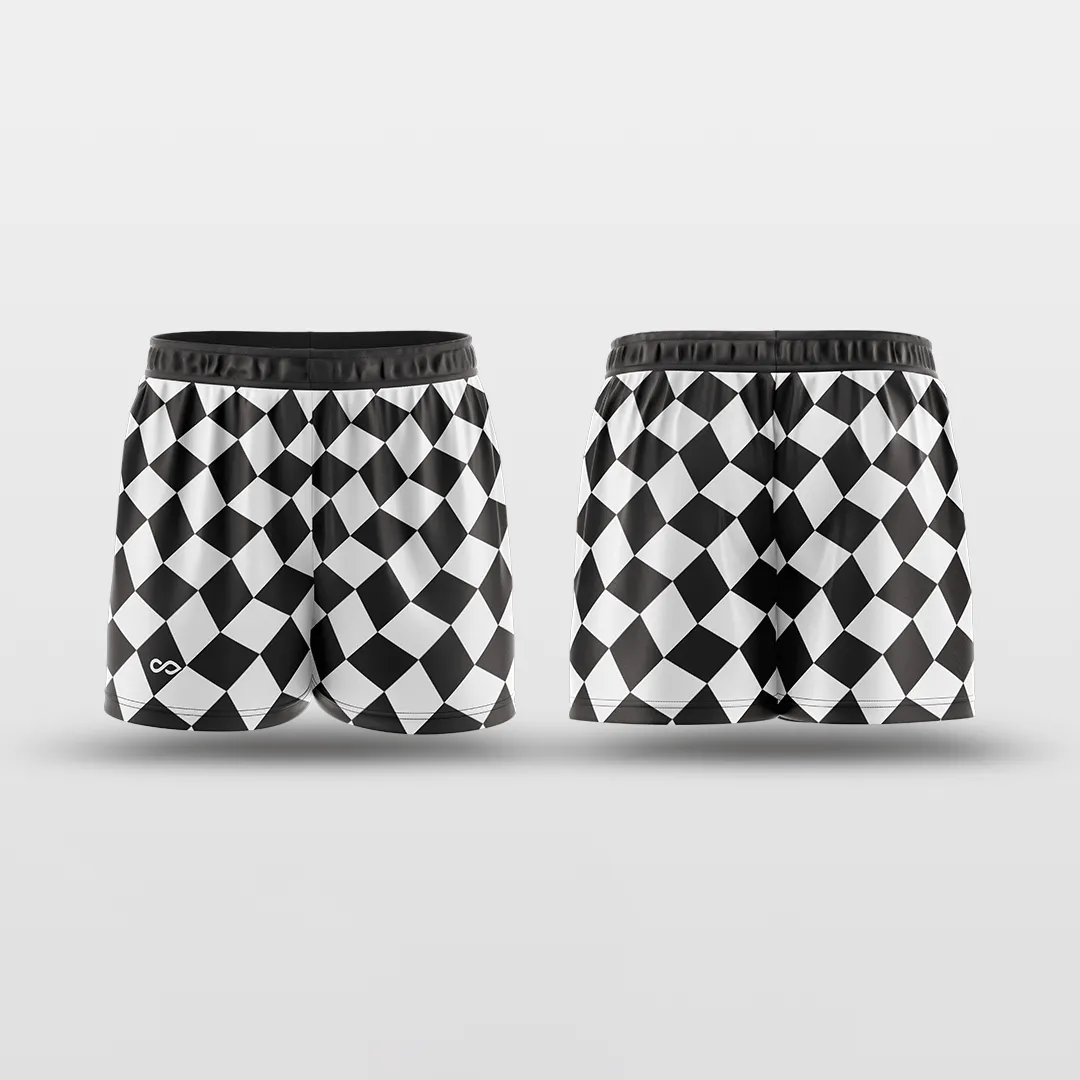 Checkerboard - Customized Reversible Training Shorts