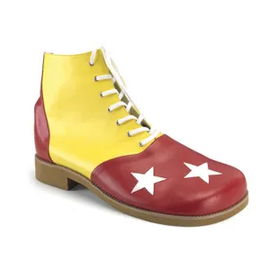CLOWN-02 Funtasma Yellow-Red Pu Shoes