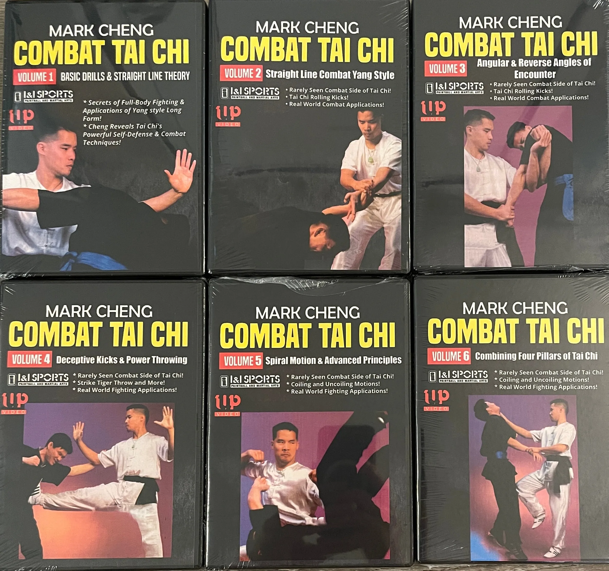 Combat Tai Chi 6 DVD Set by Mark Cheng