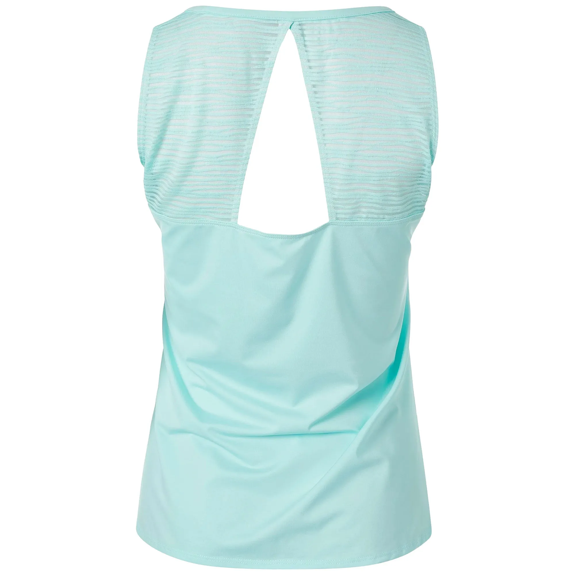 Cross Court Blue Abyss Crystal Waters Womens Racerback Tennis Tank Top