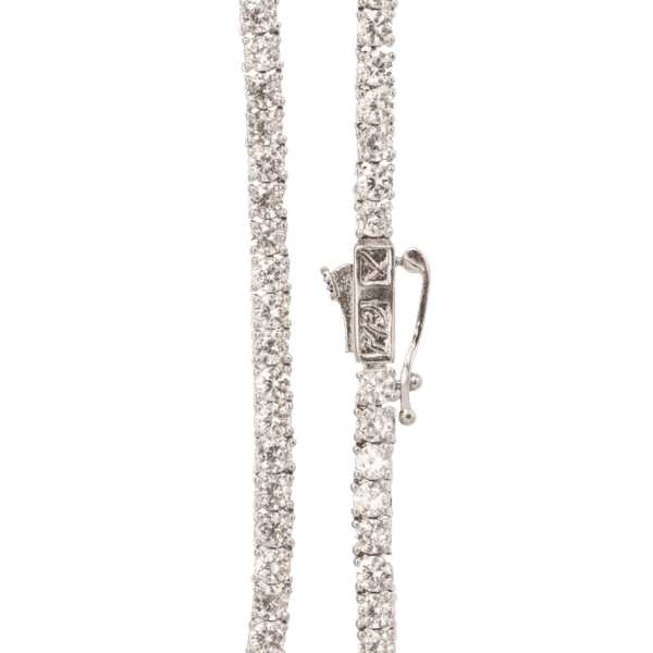 Cross Set in White Gold