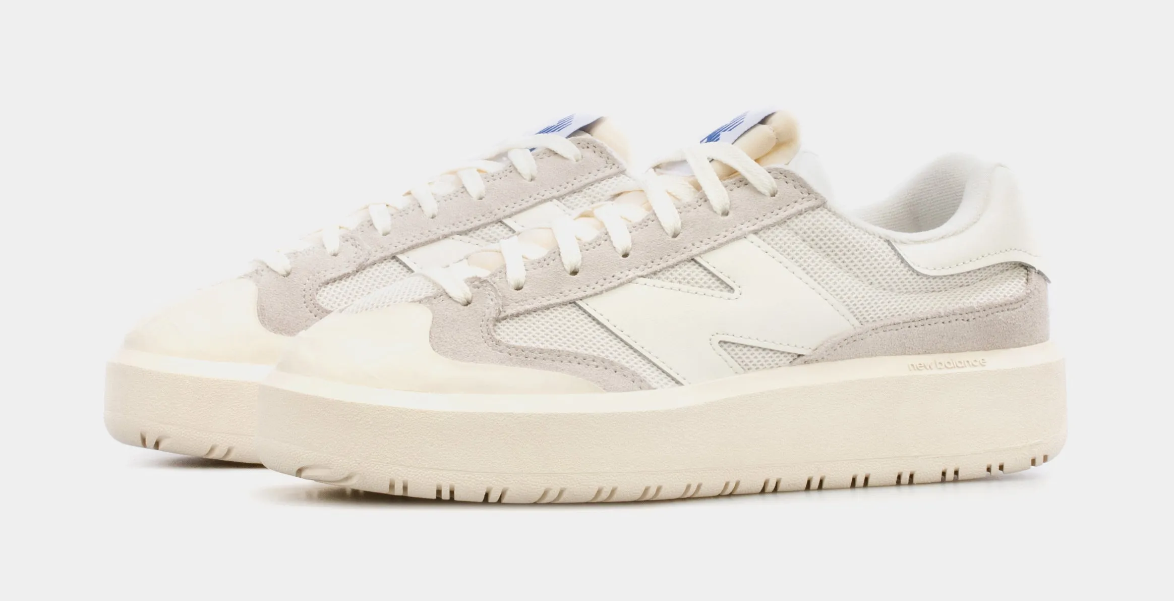 CT302 Mens Lifestyle Shoes (Beige/Blue/White)