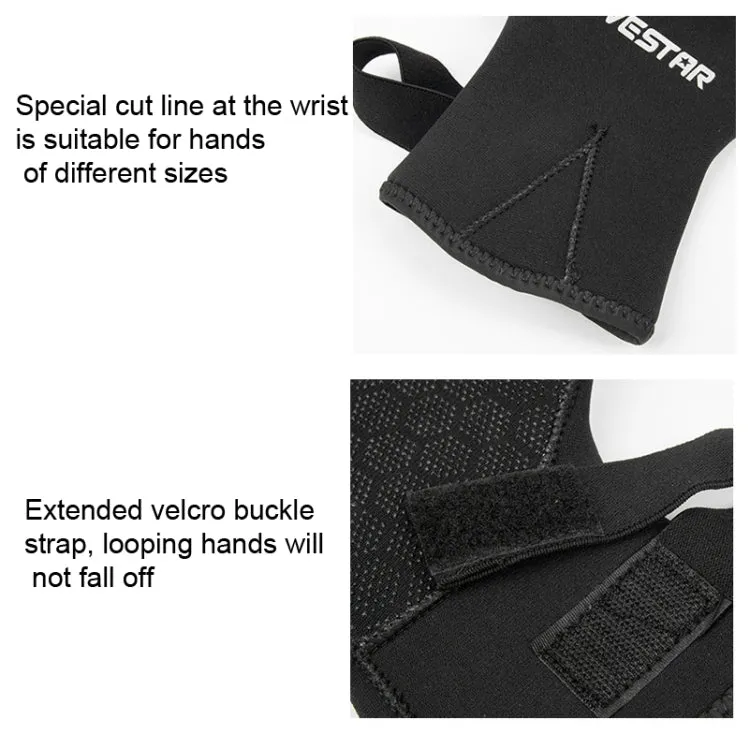 DIVESTAR Diving Gloves Cut & Stab Resistant Sports Gloves, Model: 3mm, Size: XL