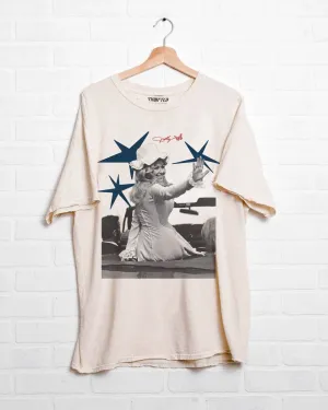 Dolly Parton All American Off White Thrifted Tee