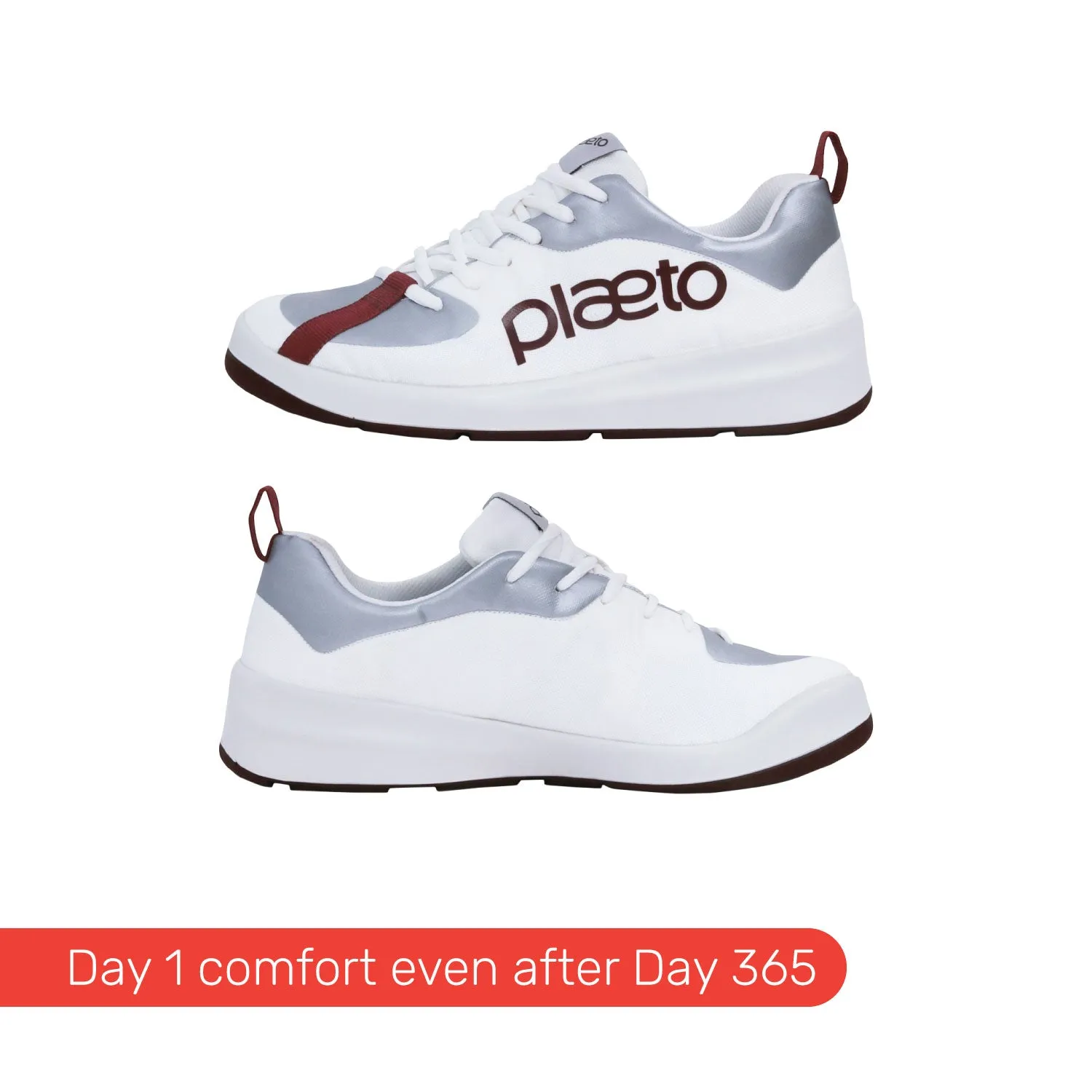 Drift Men's Sports Shoes - White / Red