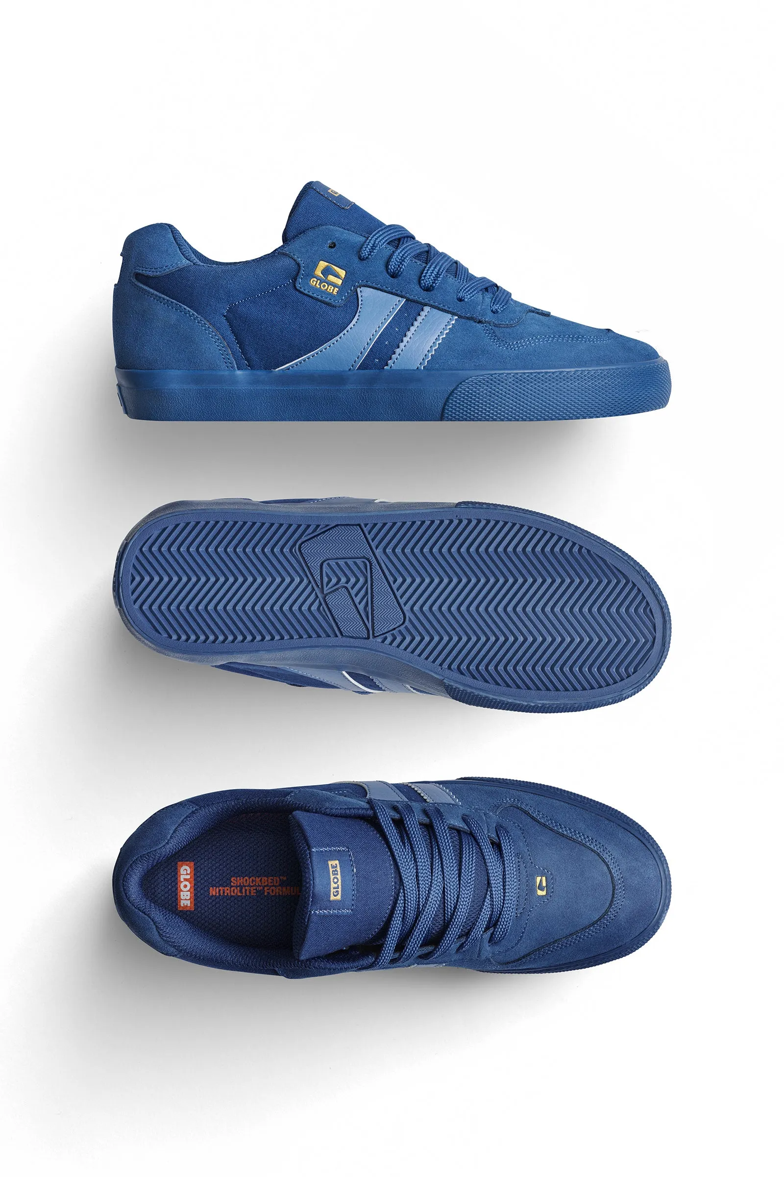 Encore-2 - Blue/Gold Dip - Shoes