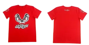 FLUORY TF05 Combat Training T-Shirt S-XL Red
