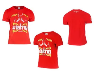FLUORY TF08 Combat Training T-Shirt Junior XXXS-M Red