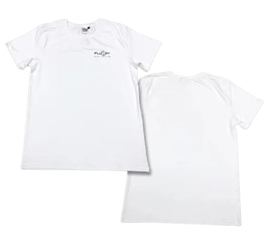 FLUORY TF17 MUAY THAI BOXING MMA Training Quick Dry T-Shirt S-4XL White