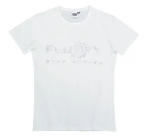 FLUORY TF21 MUAY THAI BOXING MMA Training Quick Dry T-Shirt S-XXL White