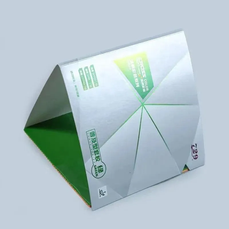 Friendship 729 Cross Green or Blue Colored Table Tennis Rubber