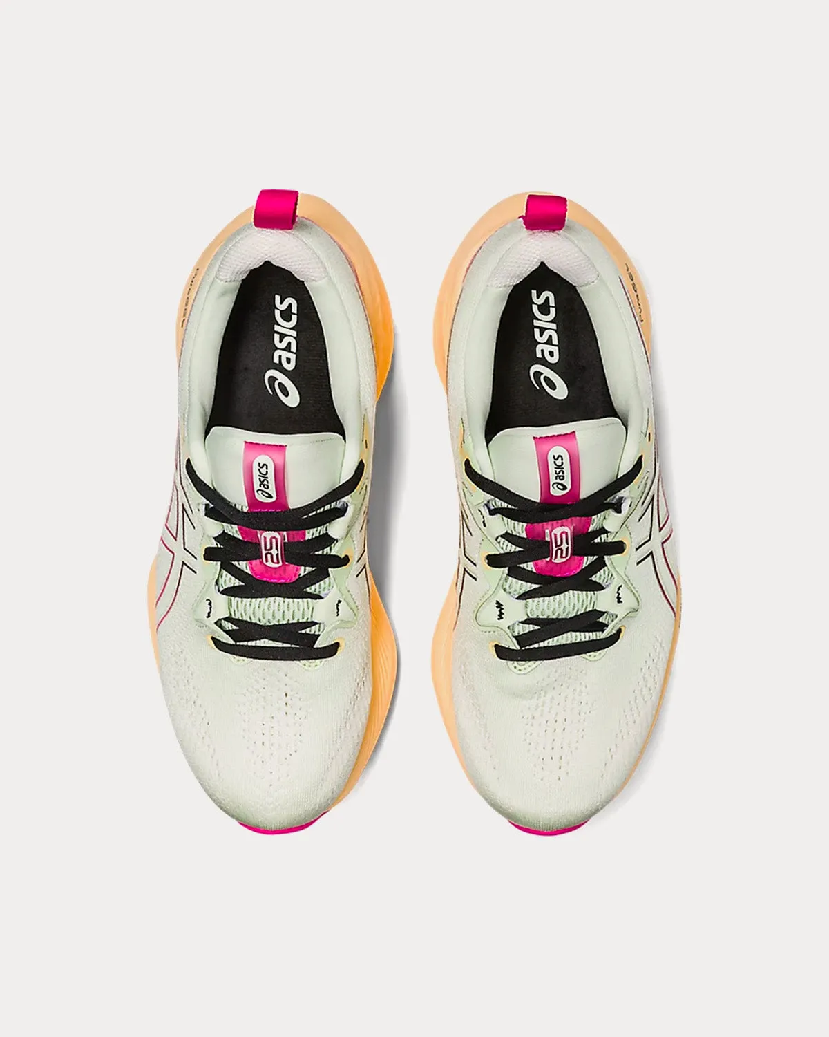 Gel-Cumulus 25 Whisper Green / Pink Rave Running Shoes