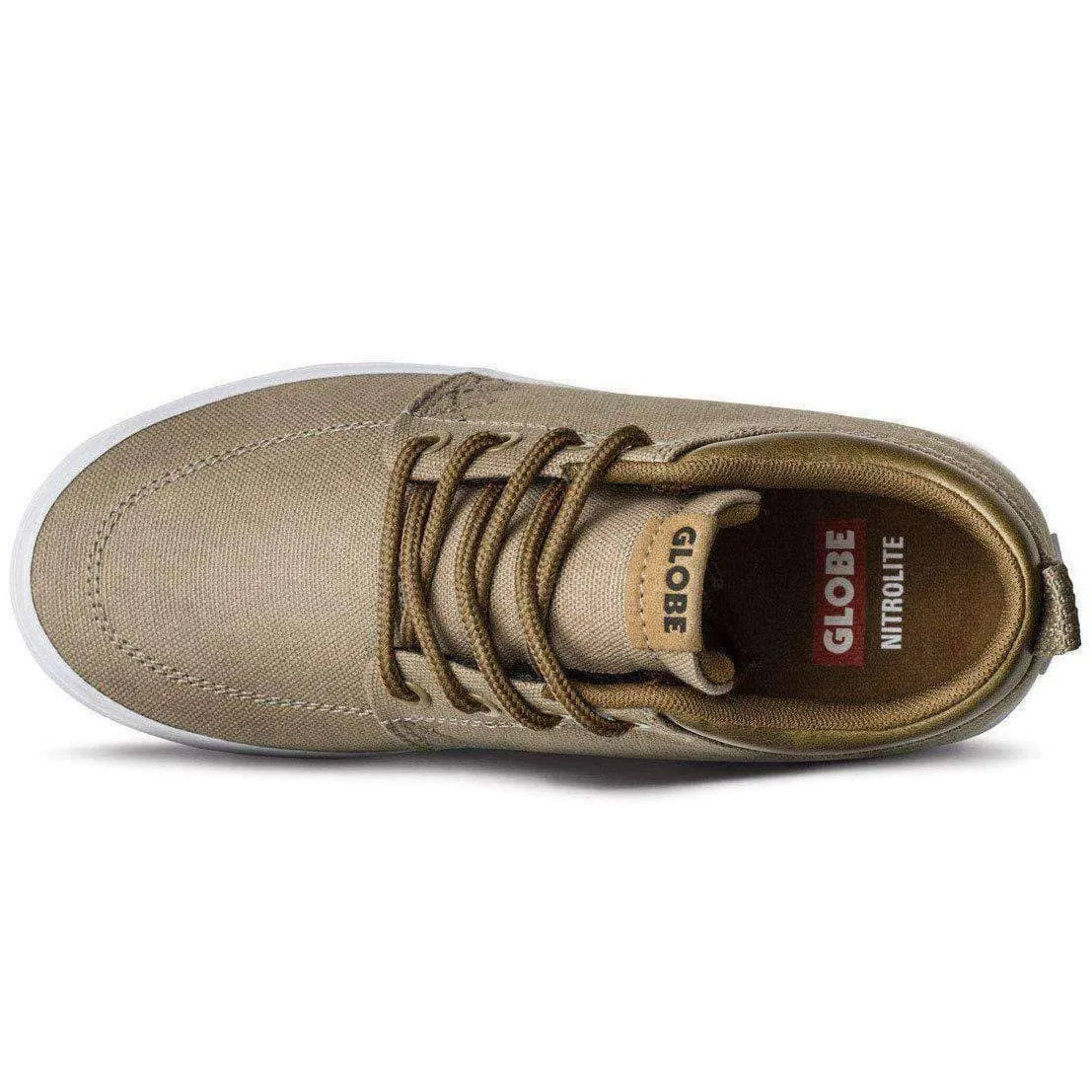Globe GS Chukka Youth Kids Shoes - Woodsmoke Brown