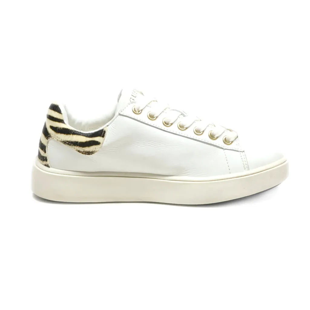 Guess Melania Sneakers Leather White Colour For Kids