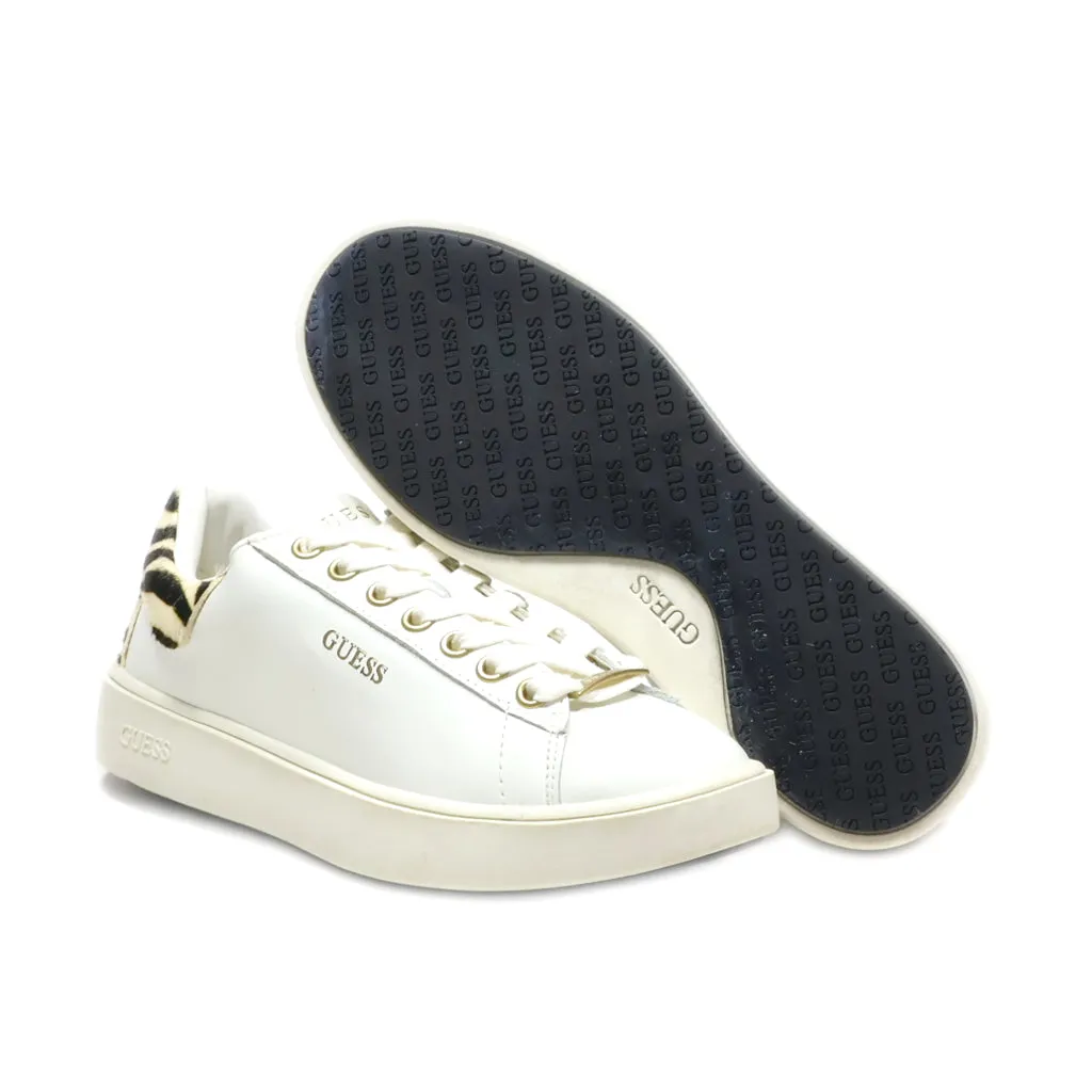 Guess Melania Sneakers Leather White Colour For Kids