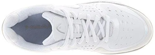 HEAD Women's Sprint pro-w, White/Gray/Silver, 7 M US